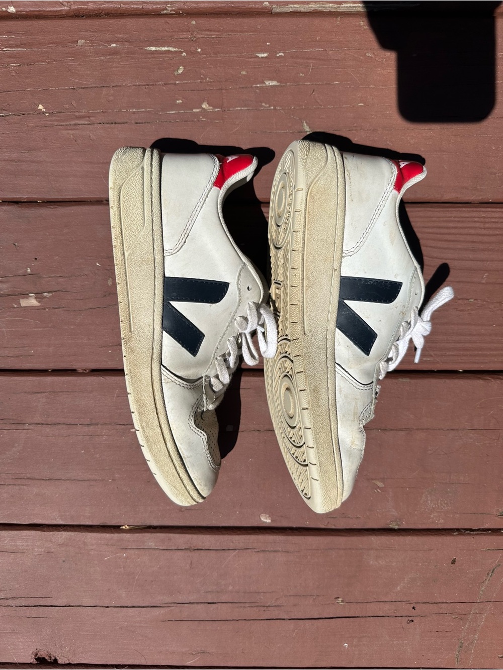 Veja Women’s Sneaker White with Black and Red